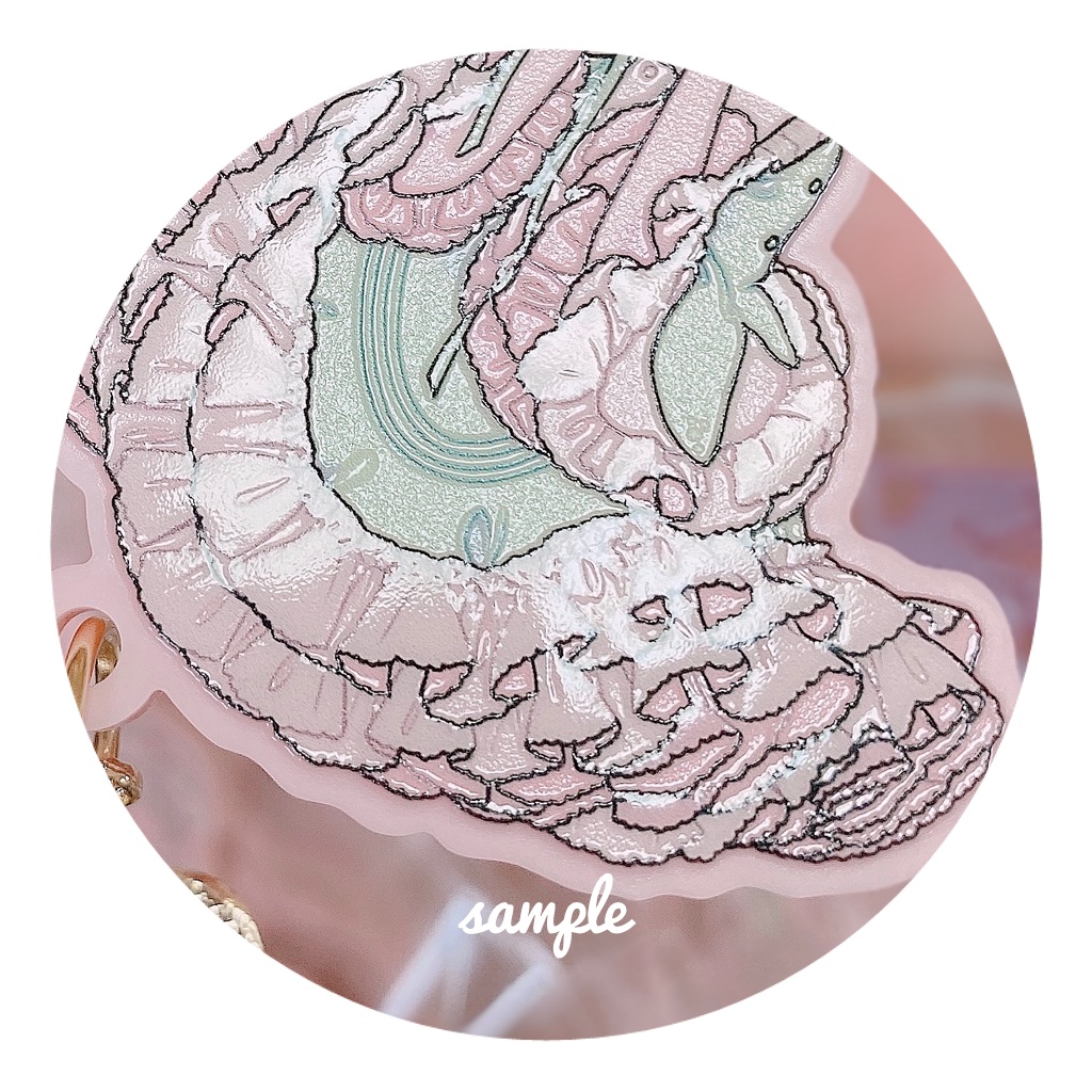 Dreamin' Mint アクリルキーホルダー(沙条愛歌)