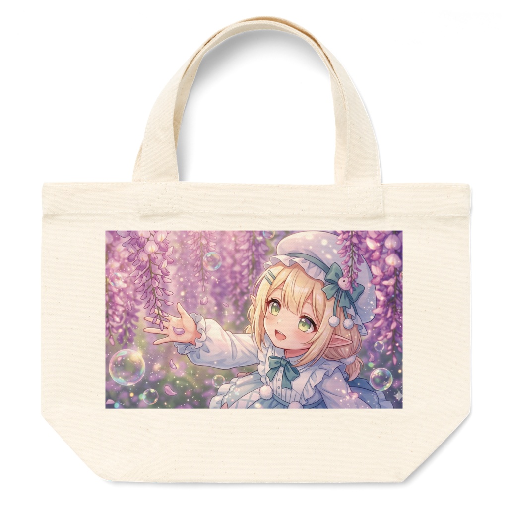 シェルメナ(藤の花)トートバッグS