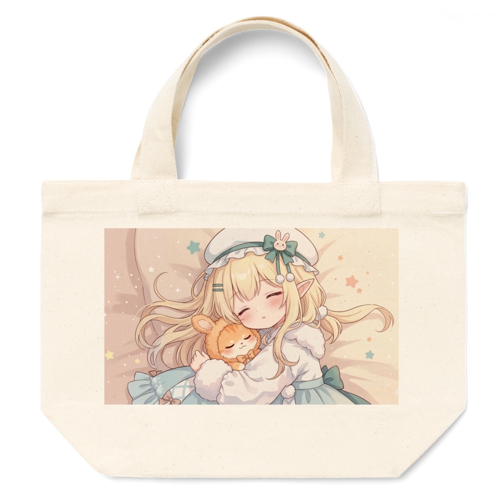 シェルメナ(もふ太と寝んね)トートバッグS
