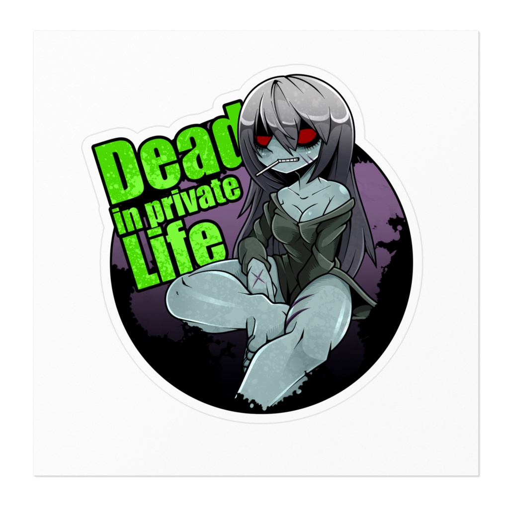 DEADinprivateLIFE ステッカー