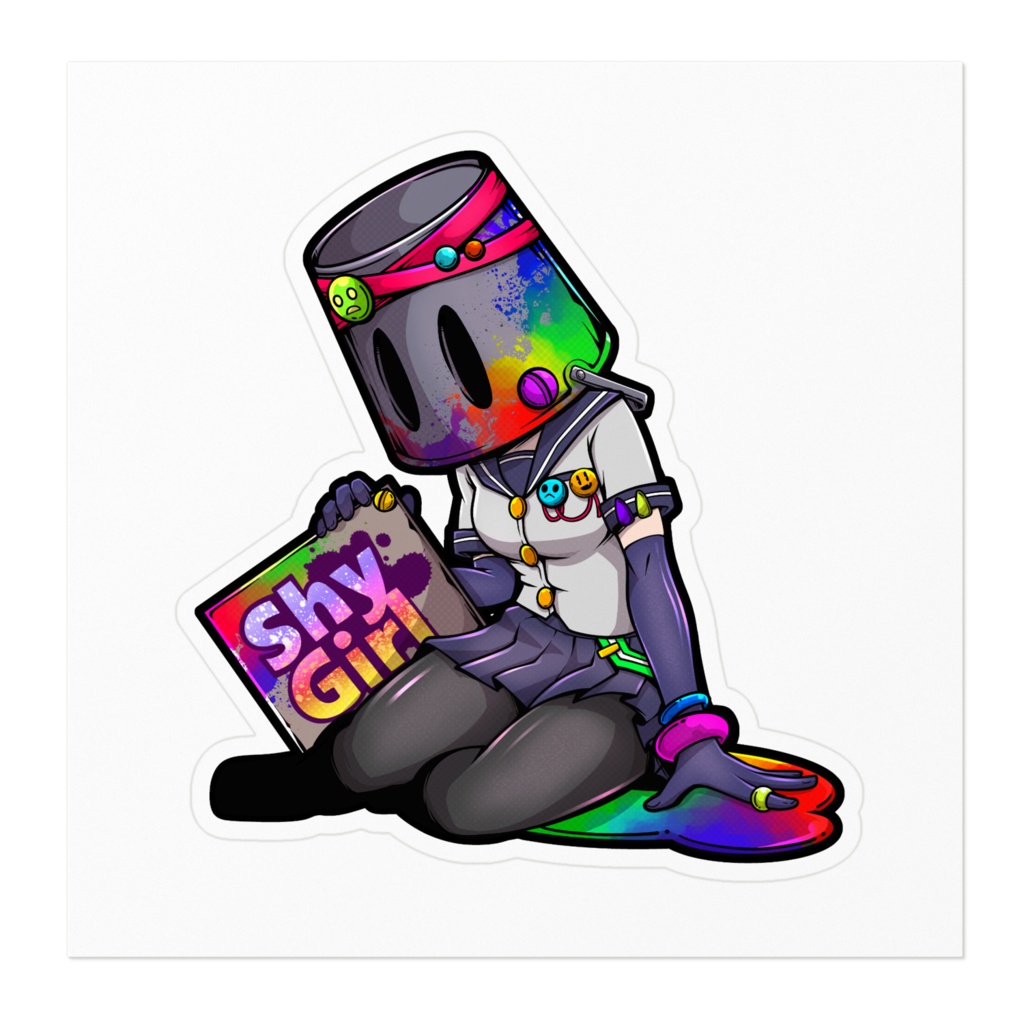ShyGirl ステッカー