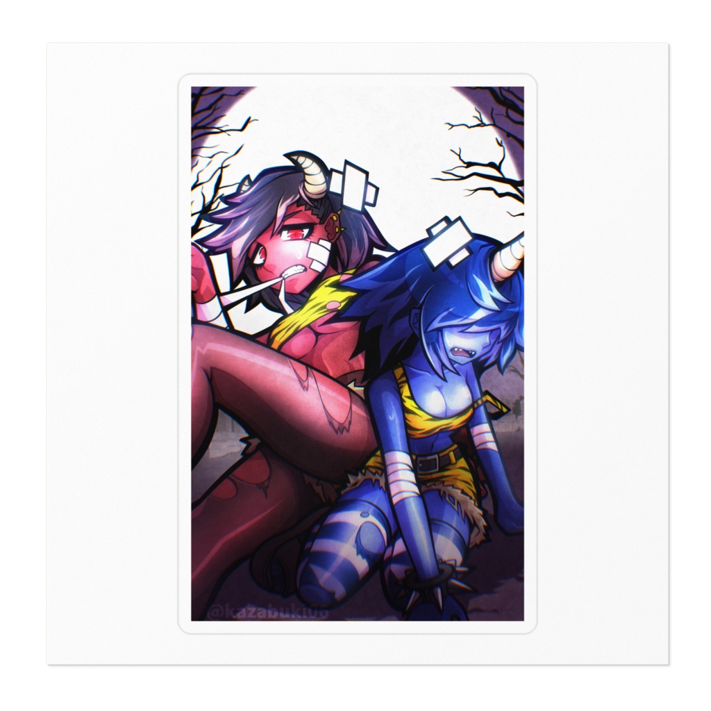 節分敗戦反省会 ステッカー