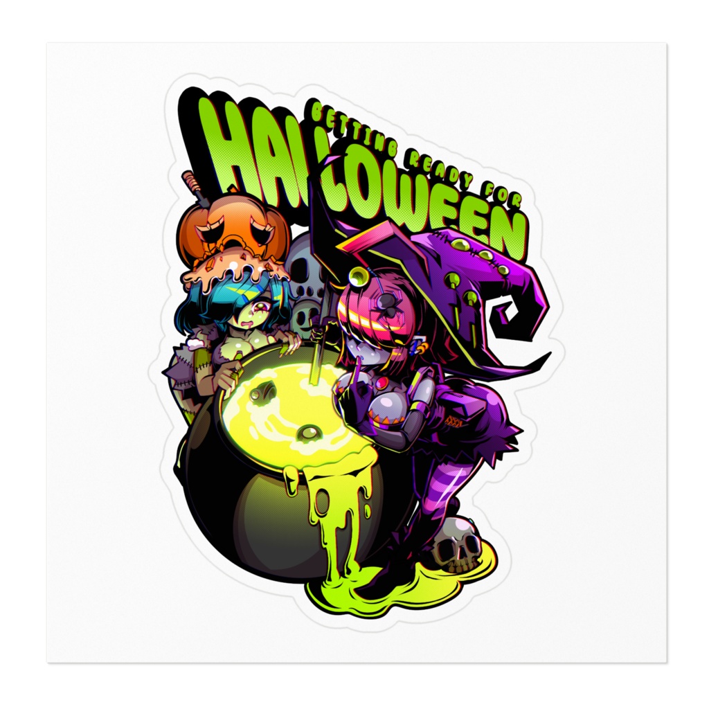 GETTING READY FOR HALLOWEEN