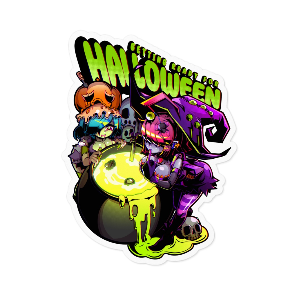 GETTING READY FOR HALLOWEEN