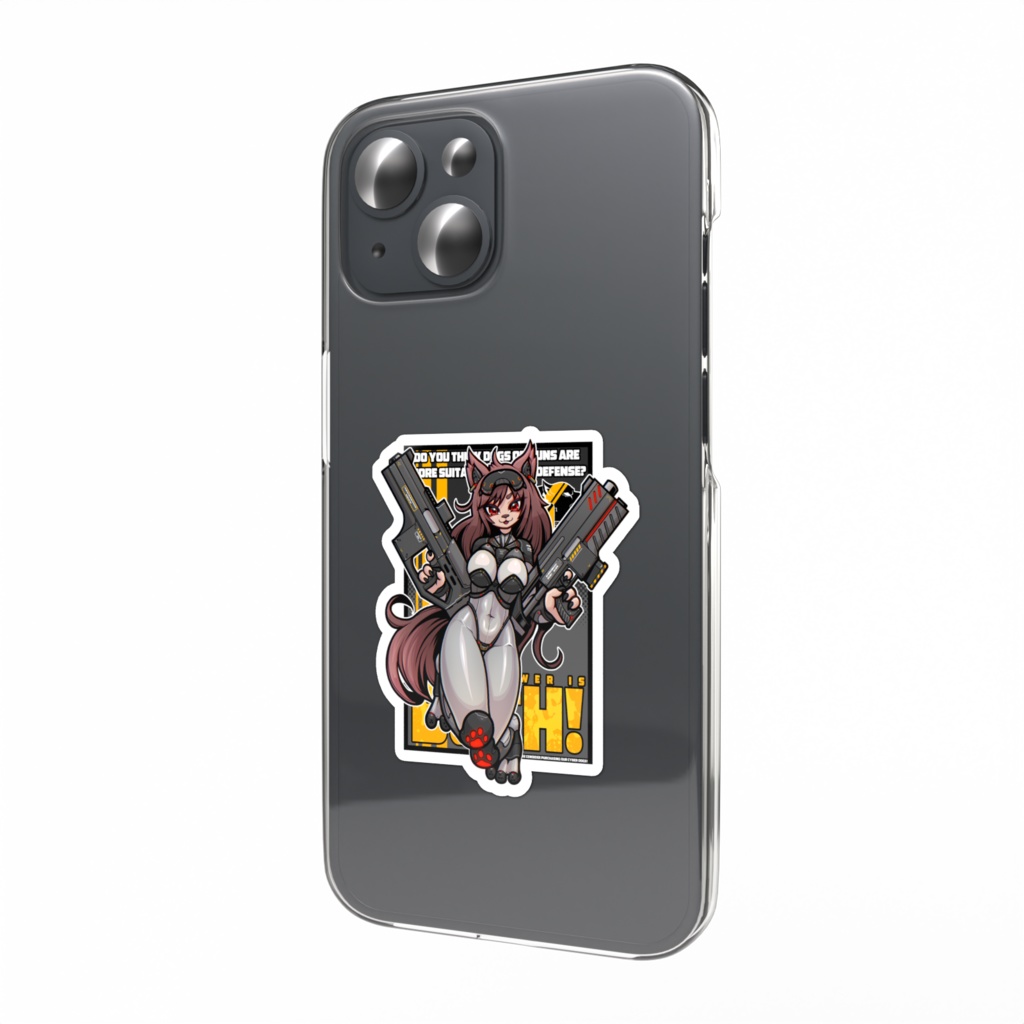 SECURITY DOG スマホステッカー