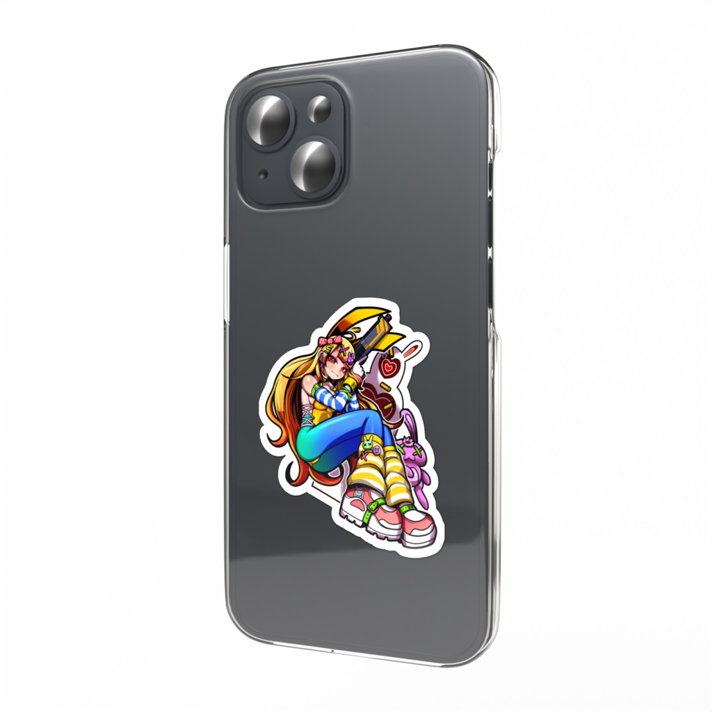 GUNBATTER スマホステッカー