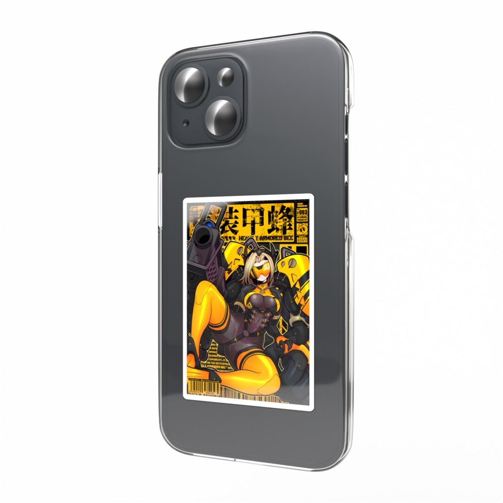 重装甲蜂 スマホステッカー