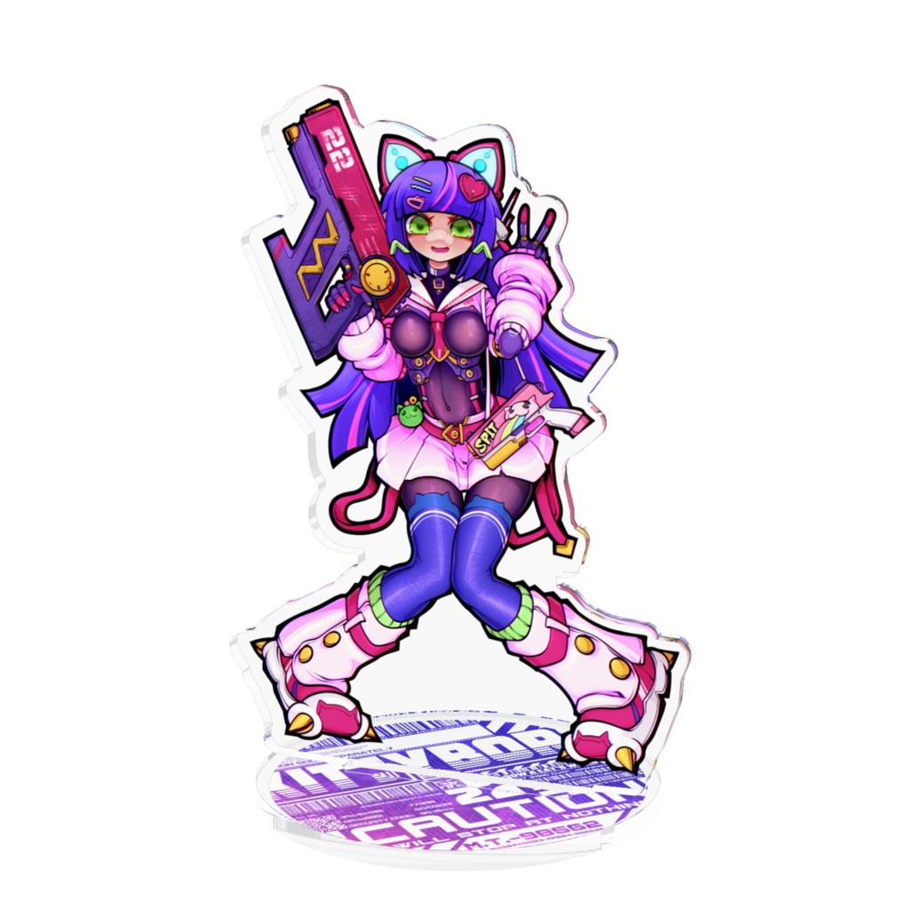 KITTYBORG OF CAT WAND CORP!! アクリルフィギュア