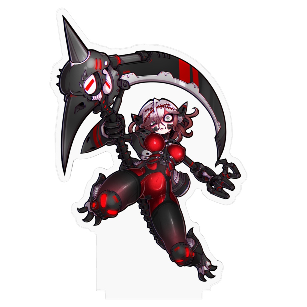 スマホステッカー アクリルフィギュア