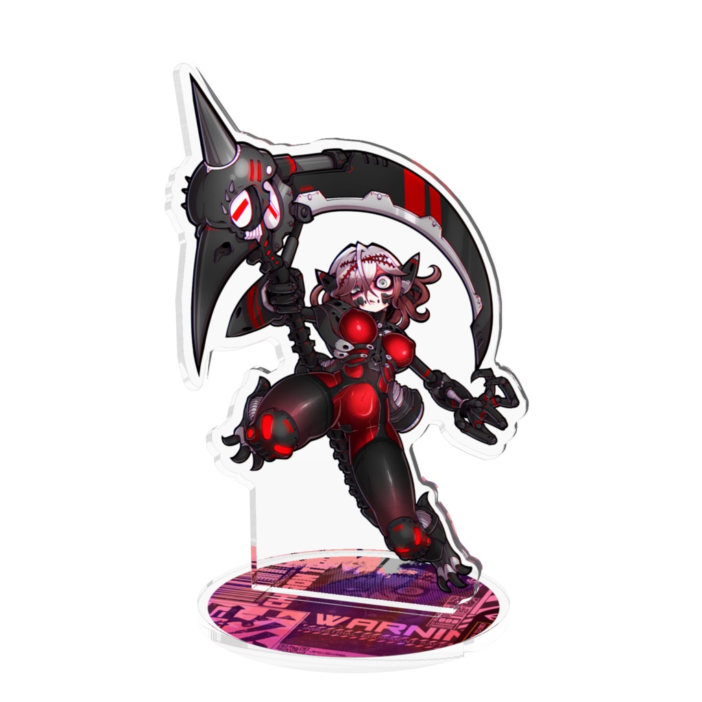 スマホステッカー アクリルフィギュア