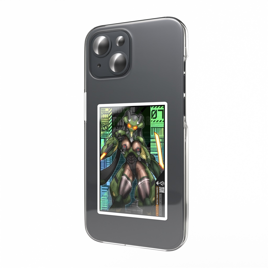 GREEN PREDATOR スマホステッカー 