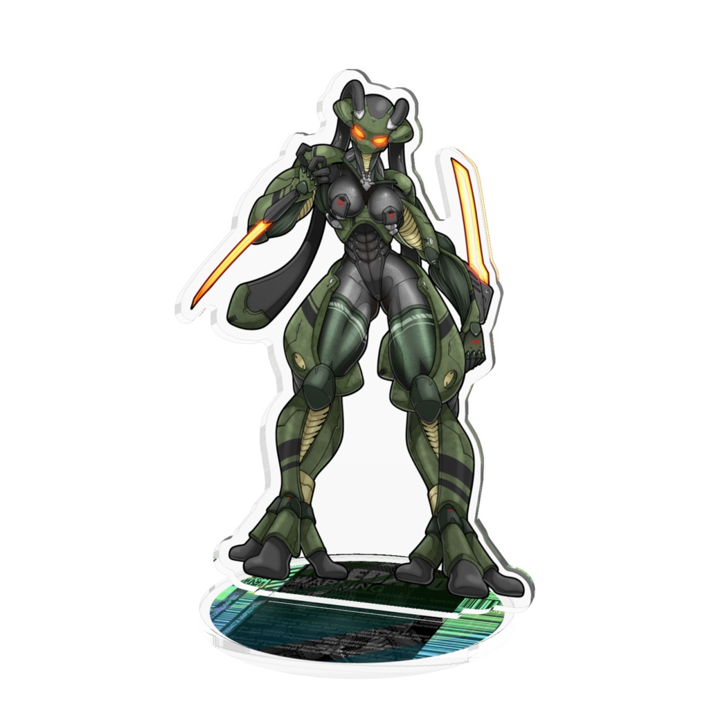 GREEN PREDATOR アクリルフィギュア 