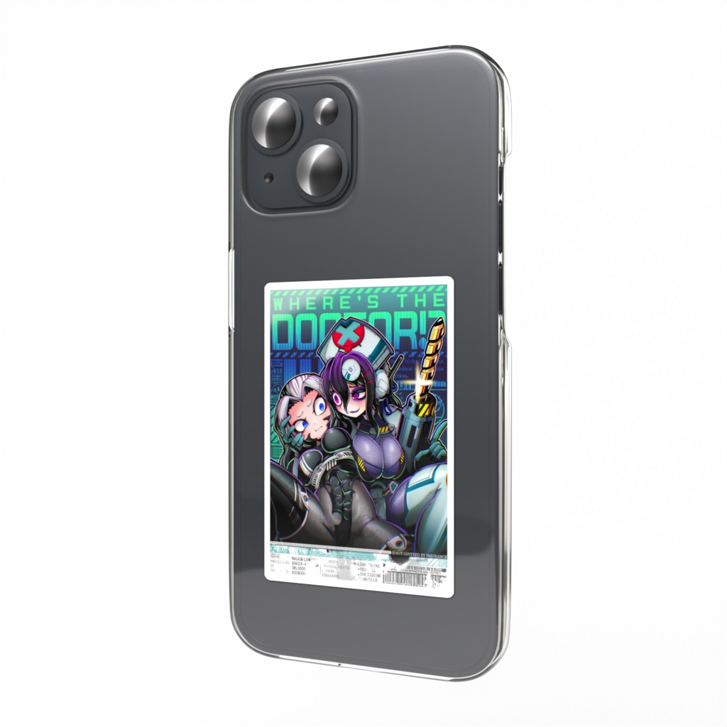 WHERE’S THE DOCTOR!? スマホステッカー