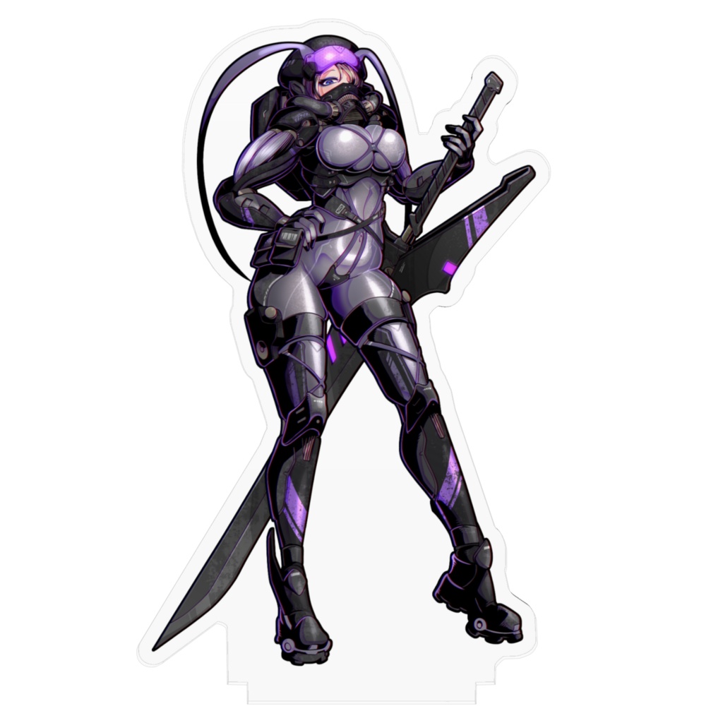 BLADES NEVER JAM アクリルフィギュア