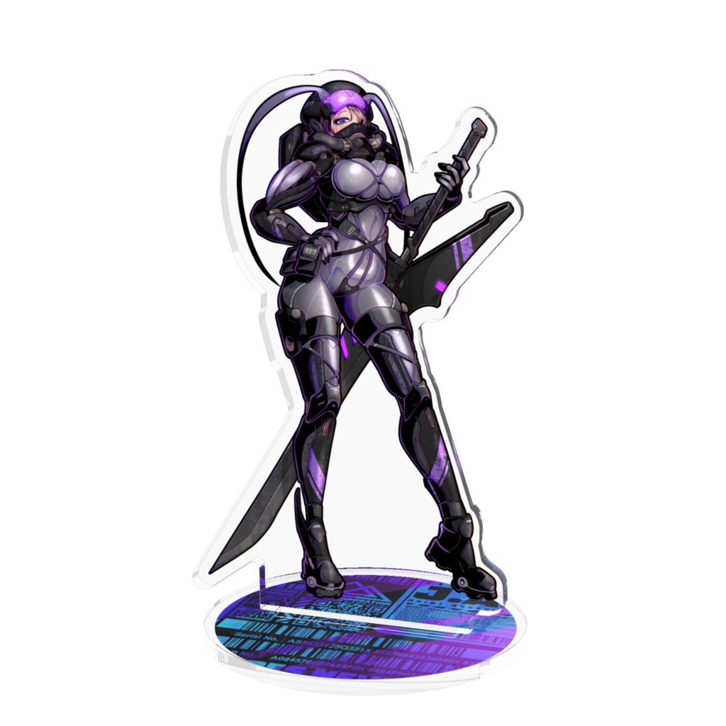BLADES NEVER JAM アクリルフィギュア
