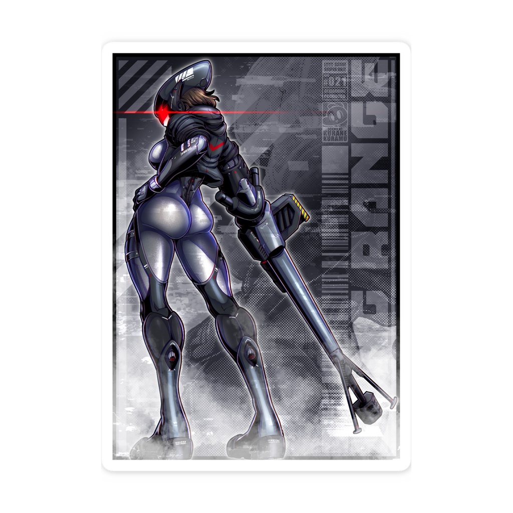 LONG-RANGE SNIPER UNIT スマホステッカー