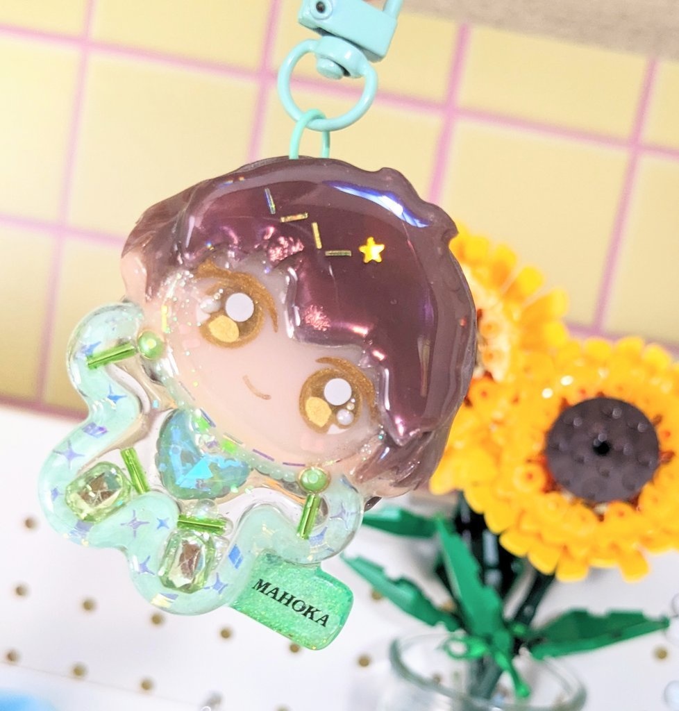 レジンキーホルダー