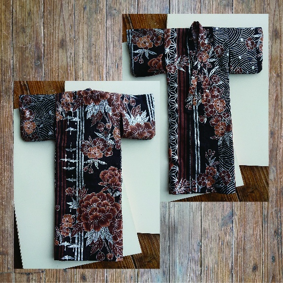 MSDサイズ 浴衣(黒)