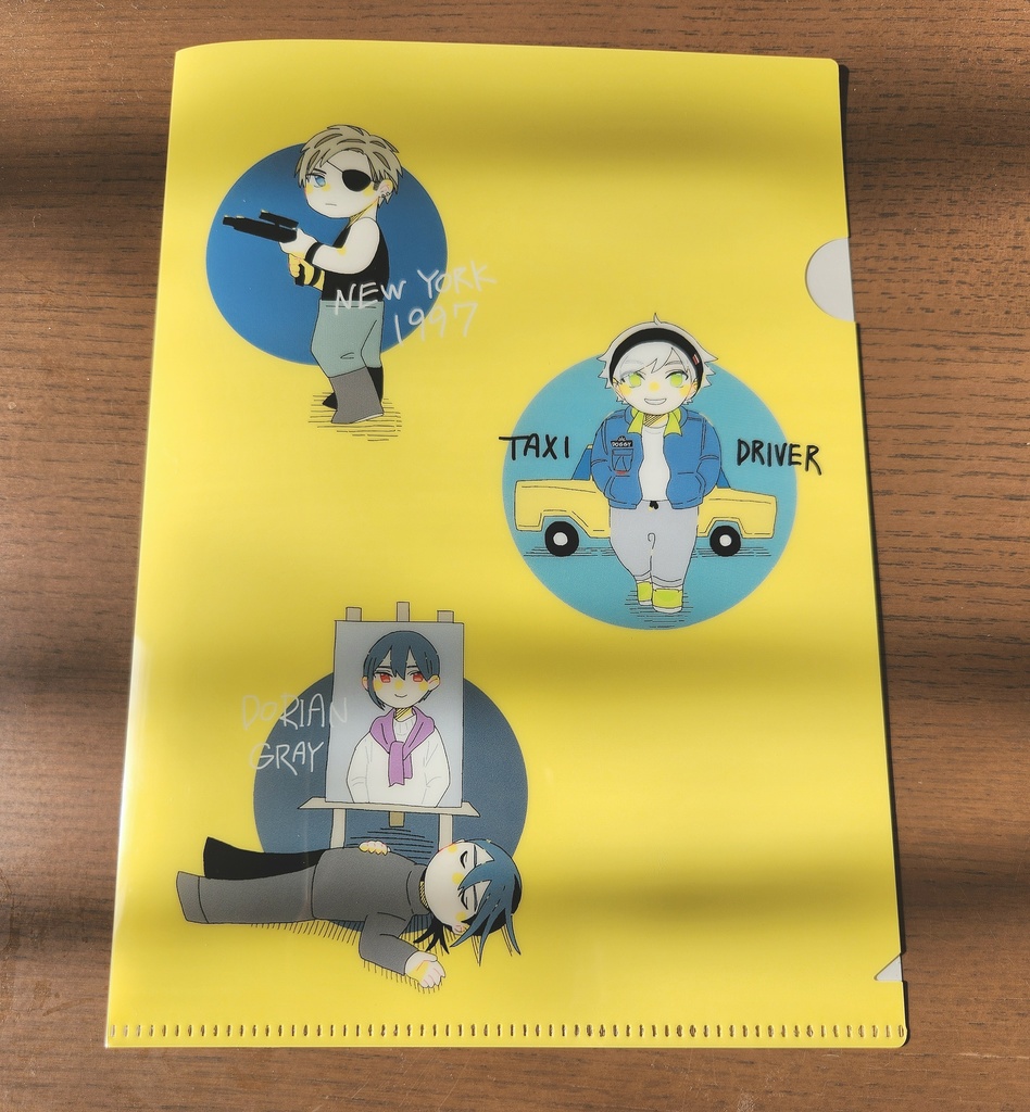 クリアファイル(つむろじ)