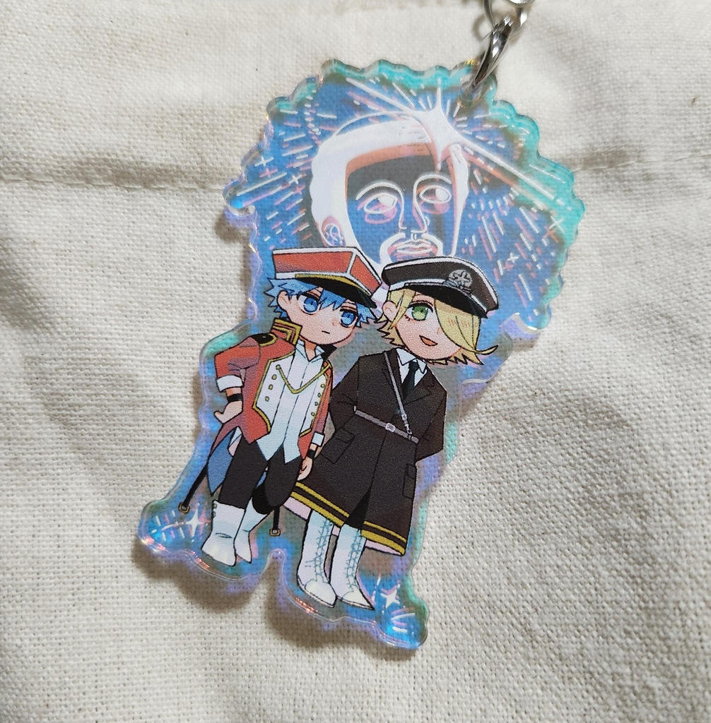 大分&長崎　オーロラアクリルキーホルダー