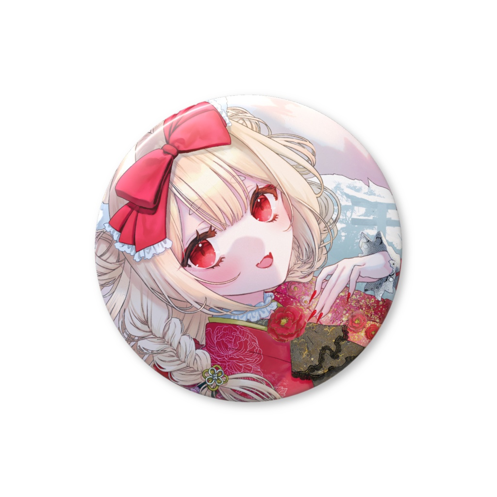 【むにの日限定】古参の印.ᐟ.ᐟ缶バッジ(神木からこんむに.ᐟ.ᐟver.)