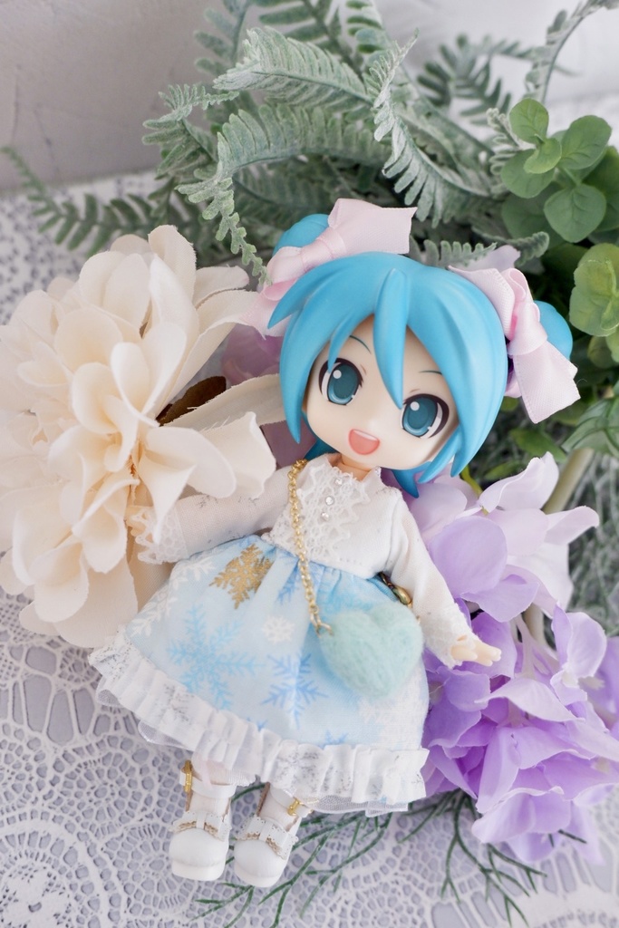 冬のお出かけスノードレスワンピースセット ②