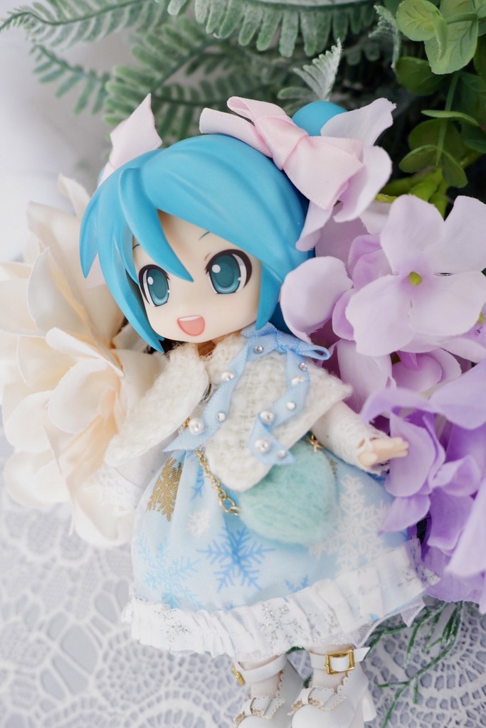 冬のお出かけスノードレスワンピースセット ②