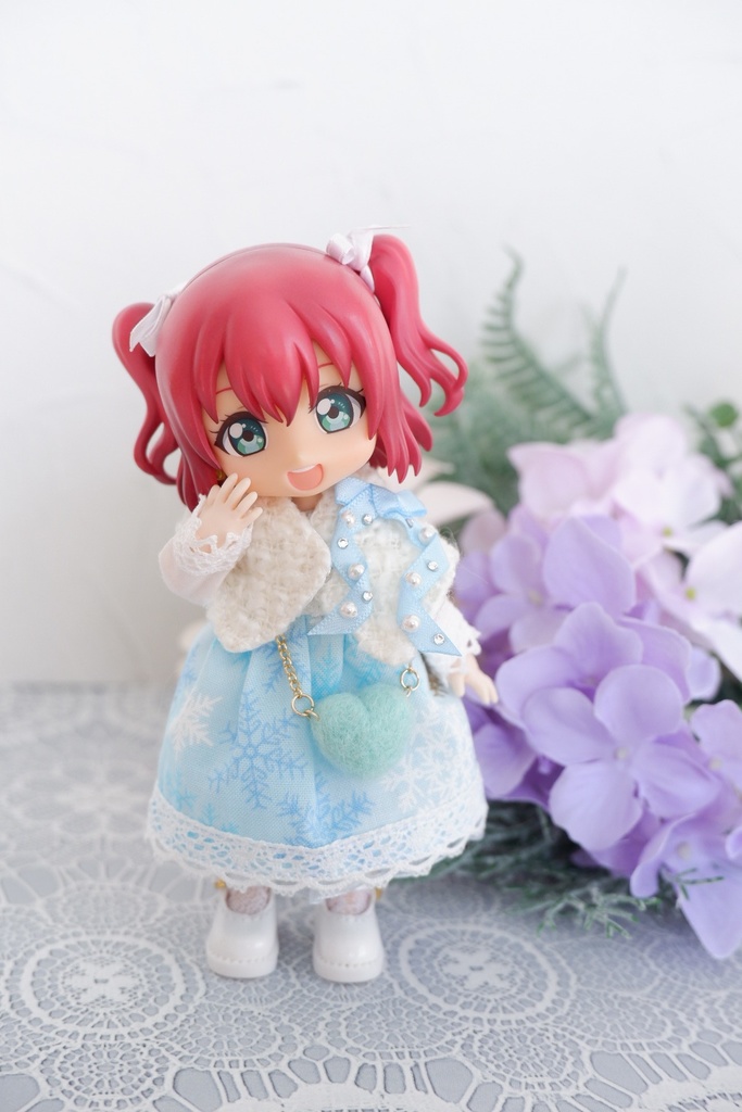 冬のお出かけスノードレスワンピースセット ①