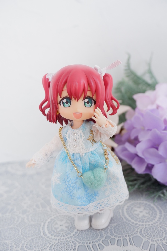 冬のお出かけスノードレスワンピースセット ①