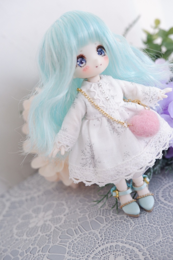 冬のお出かけスノードレスワンピースセット ③