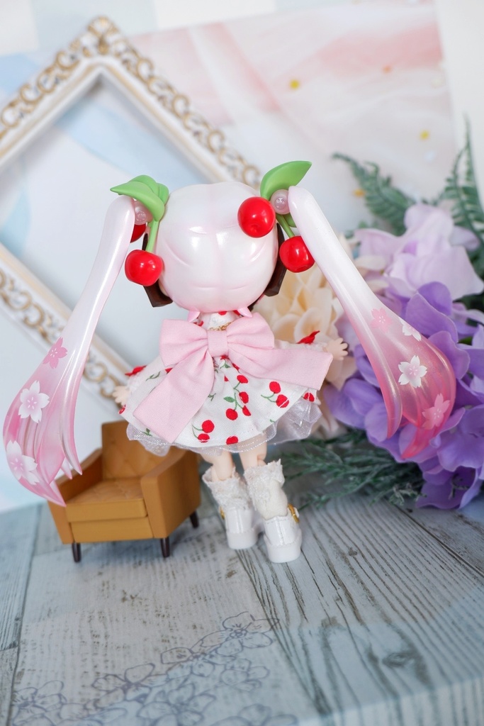 ♡送料無料♡さくらんぼワンピースセット ホワイト