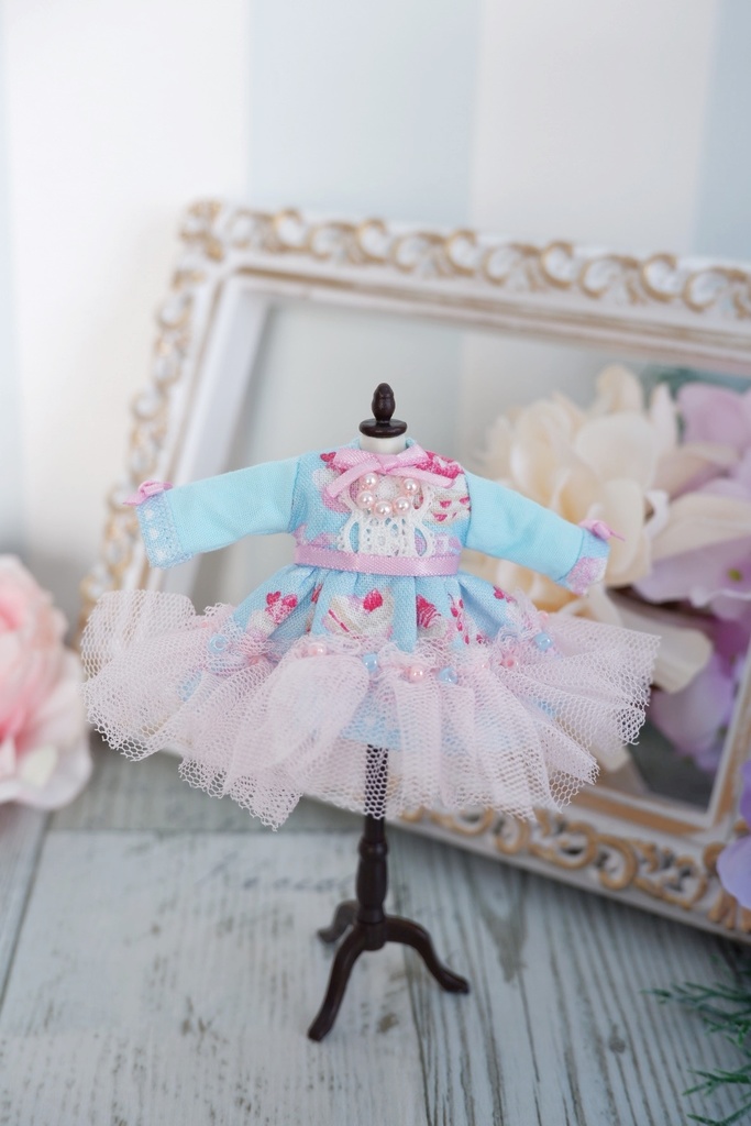 ふんわりケーキワンピース