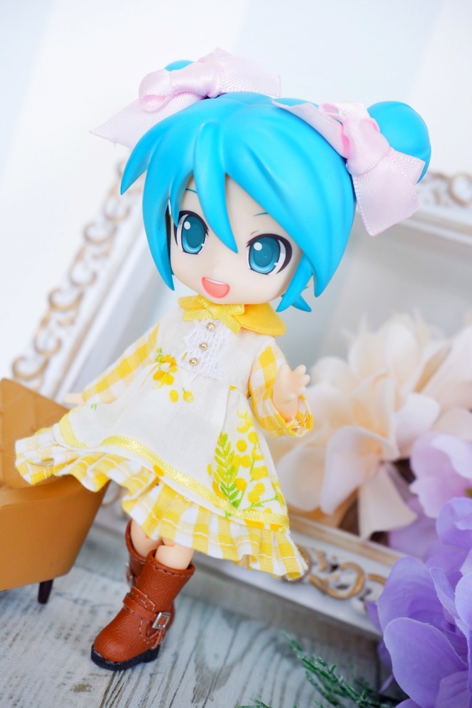 ミモザのワンピース