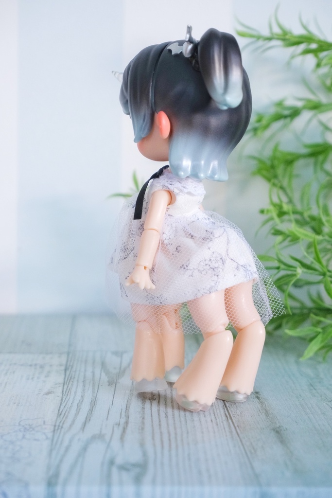 チュールワンピース