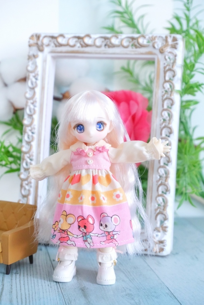 レトロあにまるさんワンピース