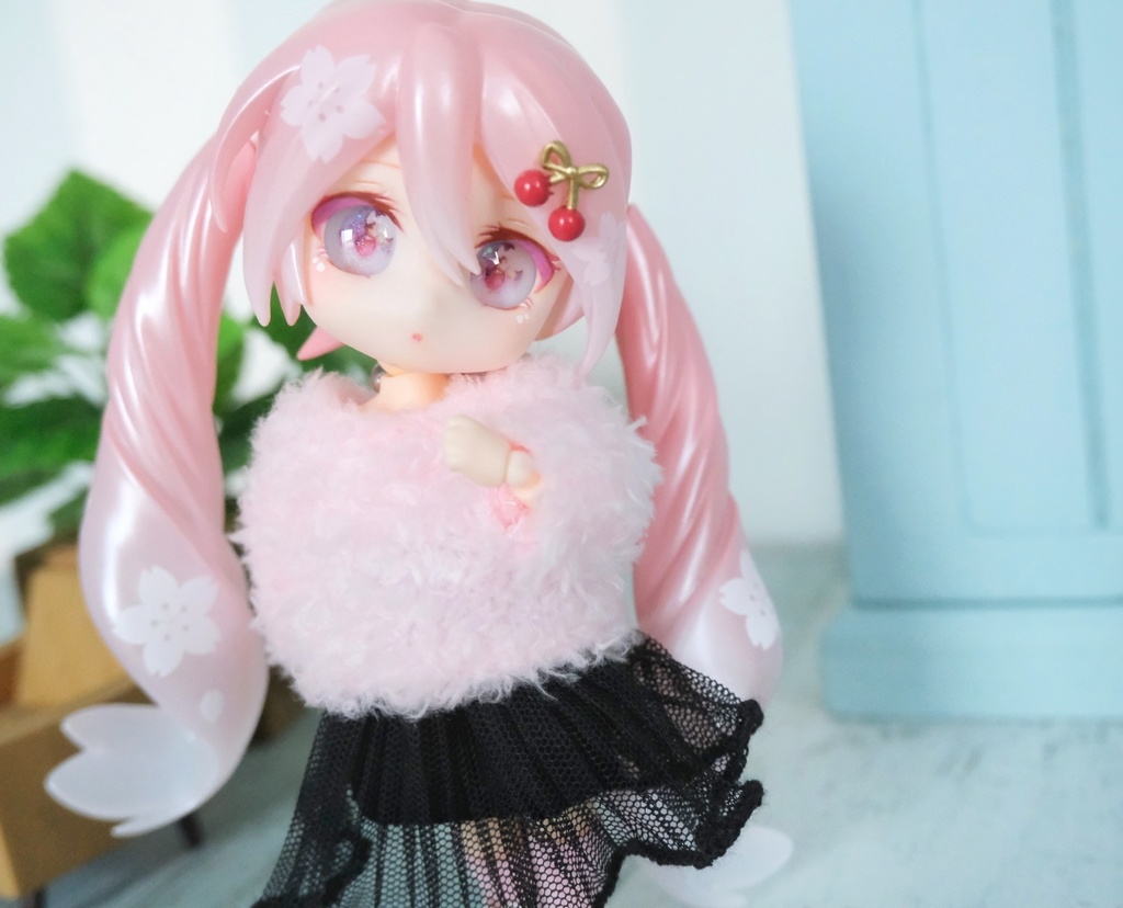 ゆるふわニットコーデ