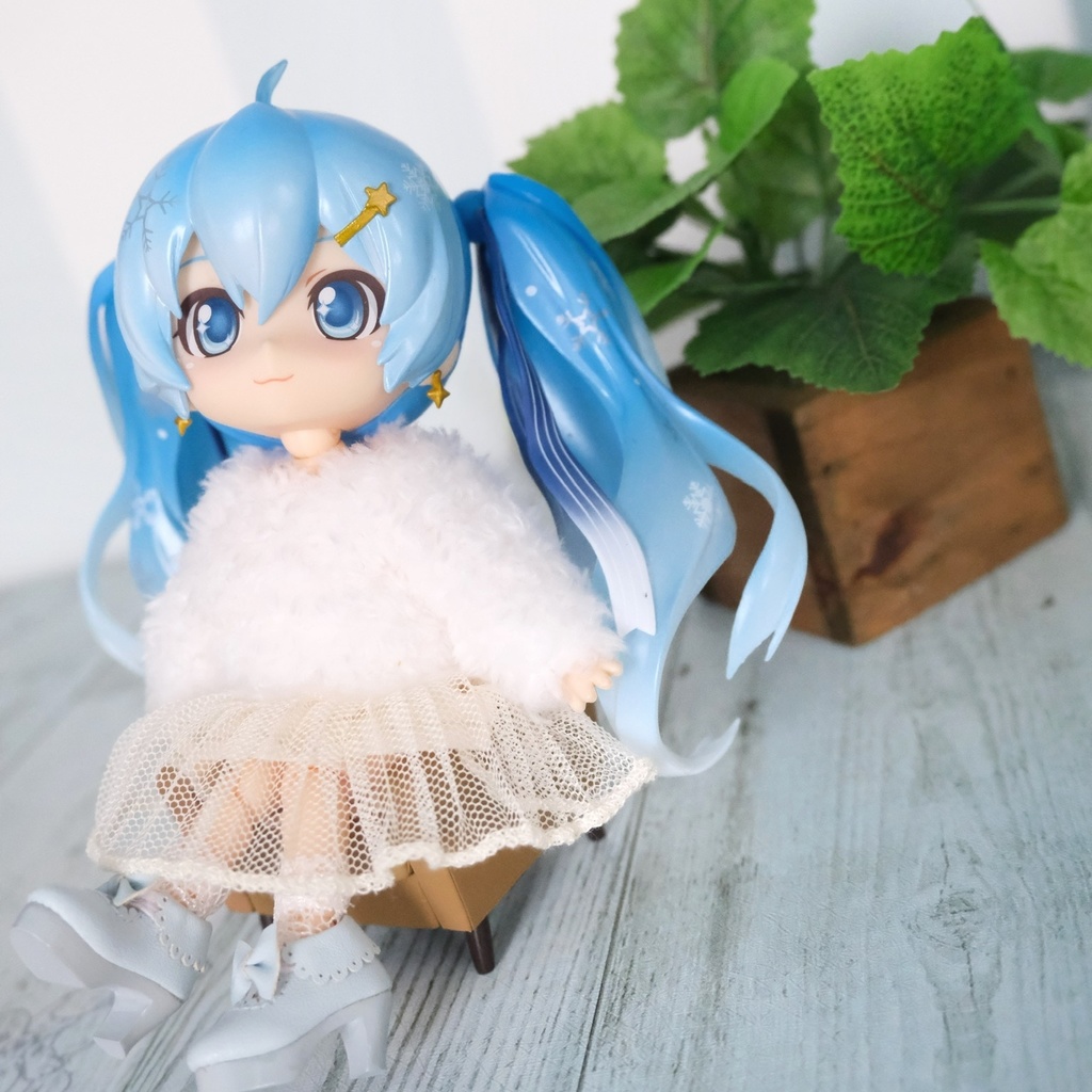 ゆるふわニットコーデ