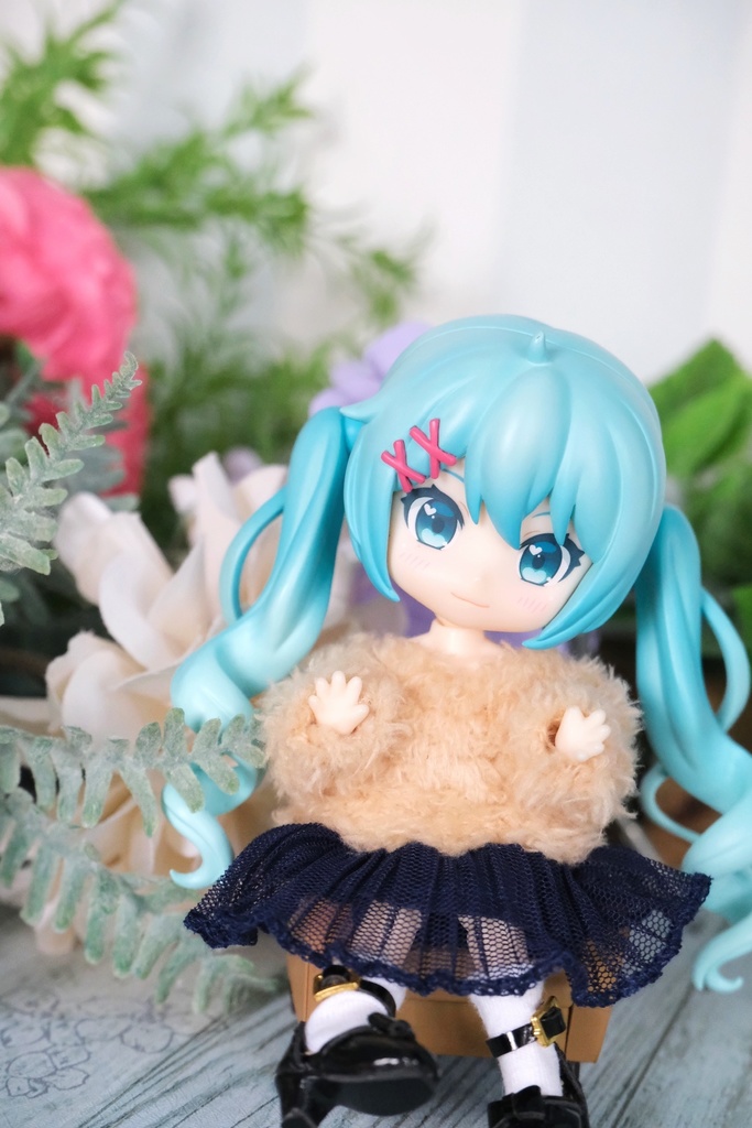 ゆるふわニットコーデ