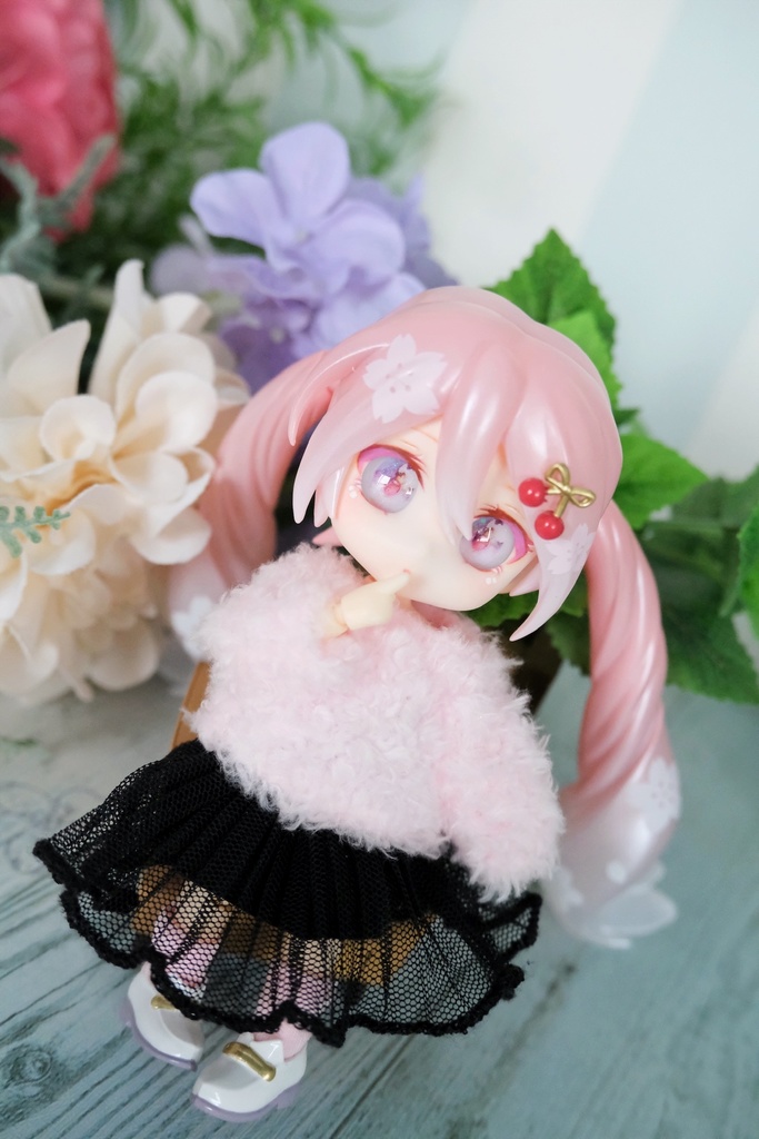 ゆるふわニットコーデ