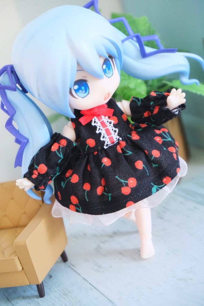 さくらんぼワンピース Ver.Summer BLACK