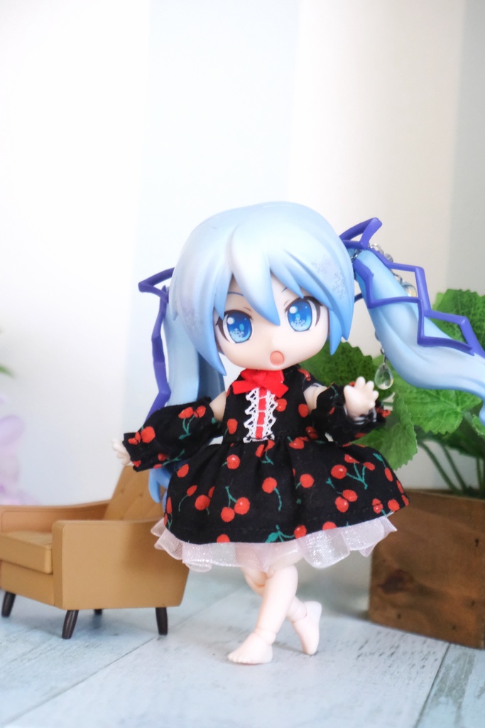 さくらんぼワンピース Ver.Summer BLACK