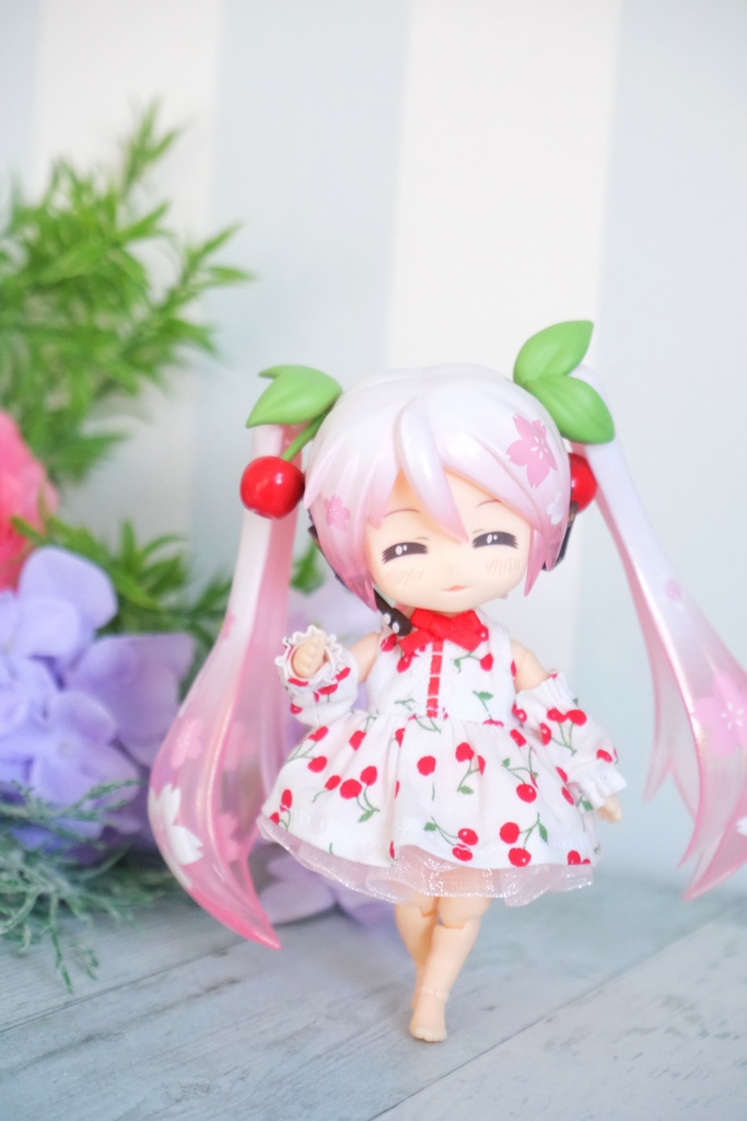 さくらんぼワンピース Ver.Summer WHITE
