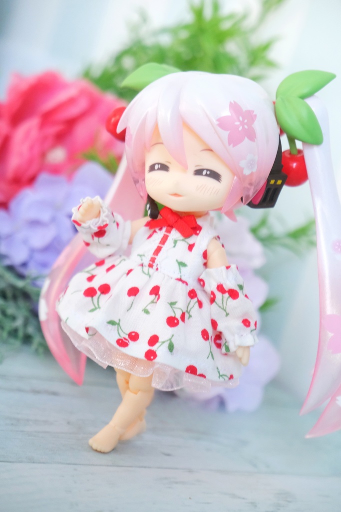 さくらんぼワンピース Ver.Summer WHITE