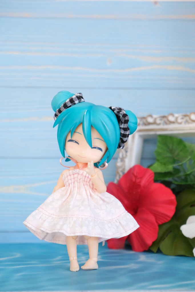 サマードレス ぴんく