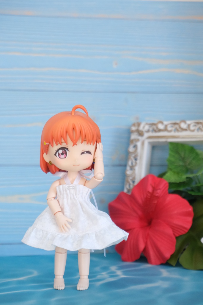 サマードレス ぴんく