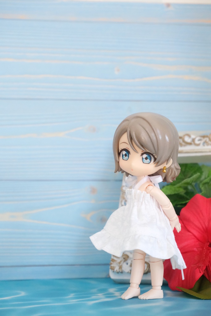 サマードレス  ブルー