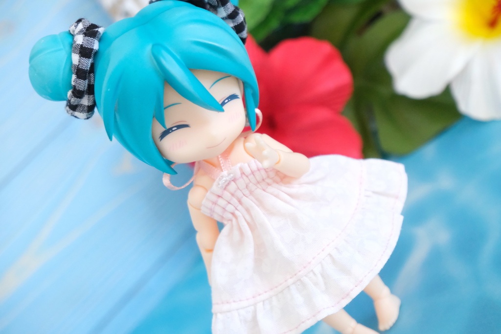 サマードレス  ブルー