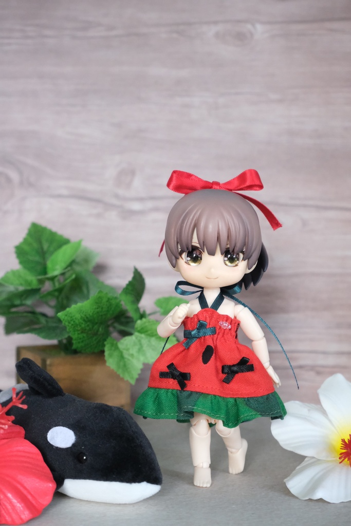 サマードレス すいか