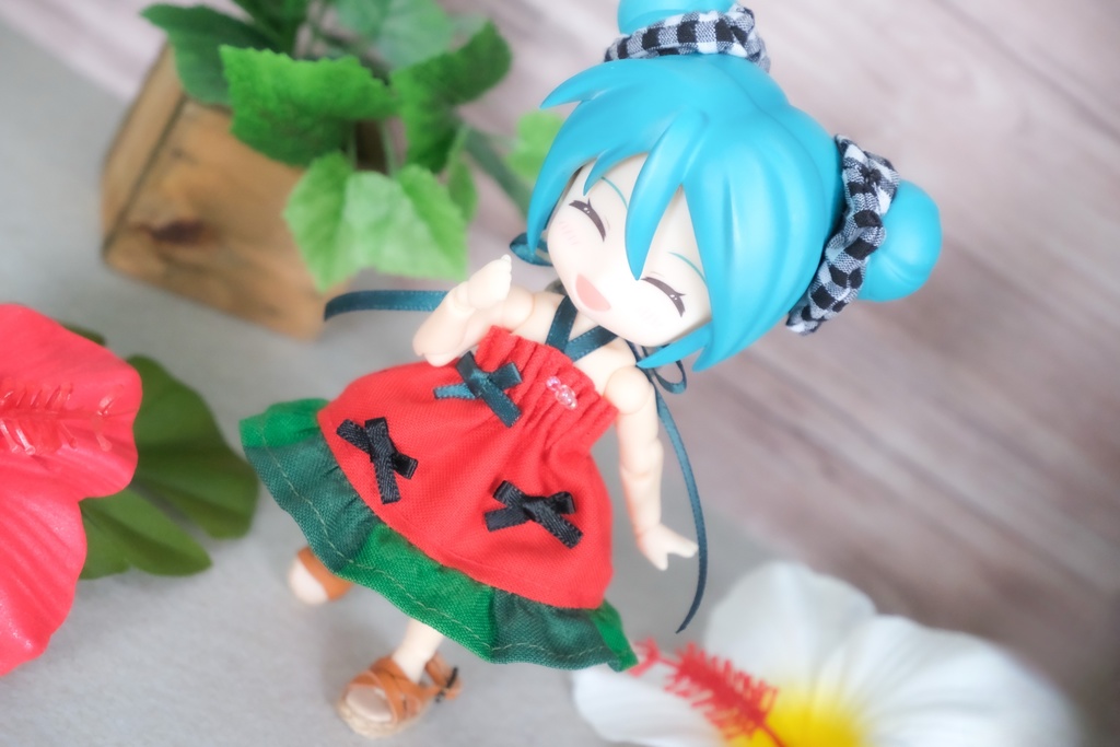 サマードレス すいか