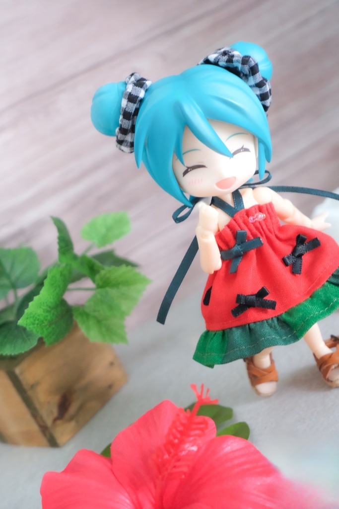 サマードレス すいか